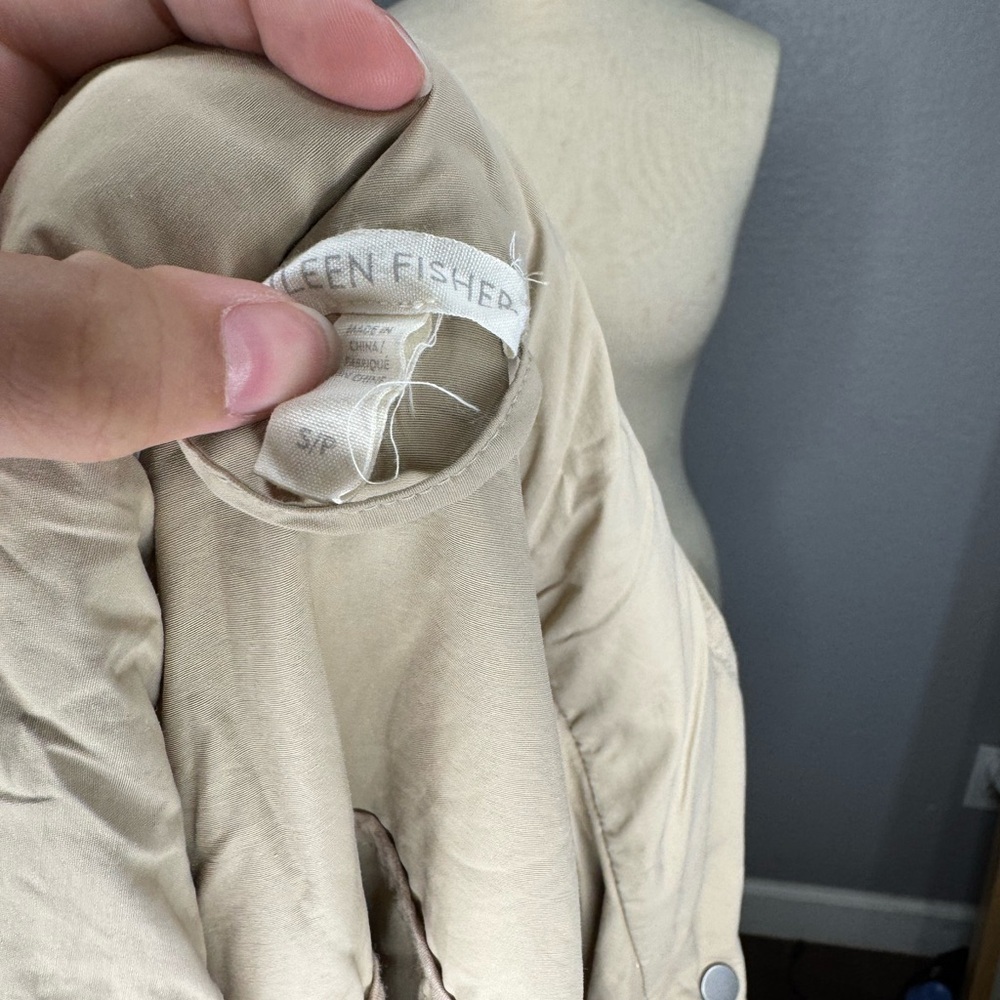 Women's Beige Jacket - Picture 3 of 7
